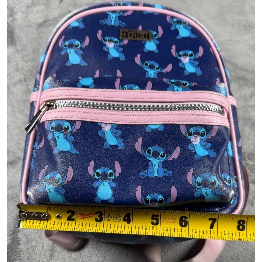 Disney Lilo & Stitch All Over Print Mini Backpack Blue B-83727289